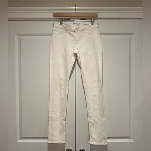 DL1961 Smart Denim Amanda white denim skinny jeans, size 27